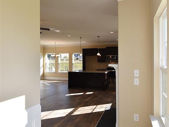 Entrance with wainscoting