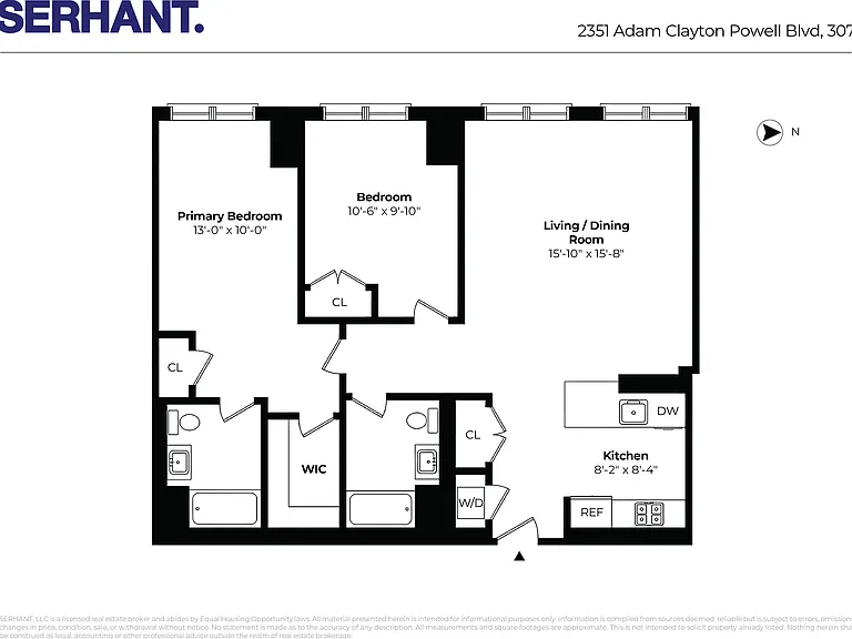 2351 Adam Clayton Powell Jr Blvd #307 — Photo 2