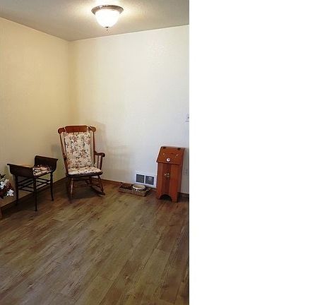 The breakfast nook is just off the kitchen, a perfect place for a cozy meal close to the kitchen!