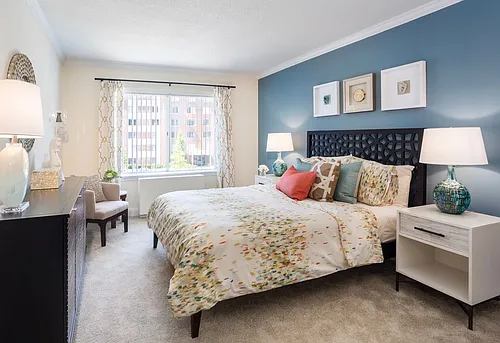 Floor plan 2 Bed/1 Bath with Balcony