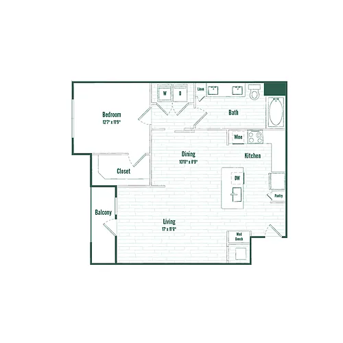Floor plan A6