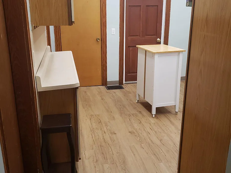 Kitchen from hallway