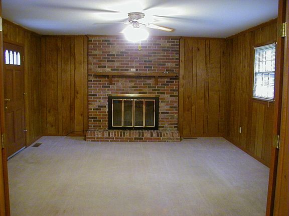 Den with Fireplace