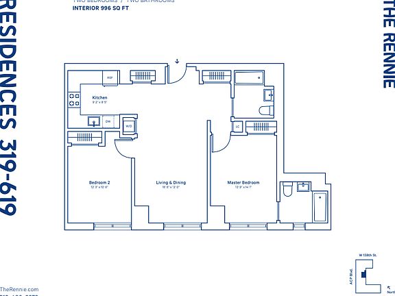 2nd image of 2351 Adam Clayton Powell Jr Blvd APT 319