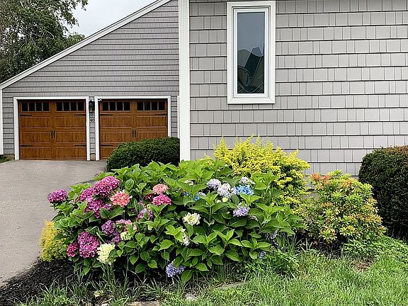 Front yard flower garden