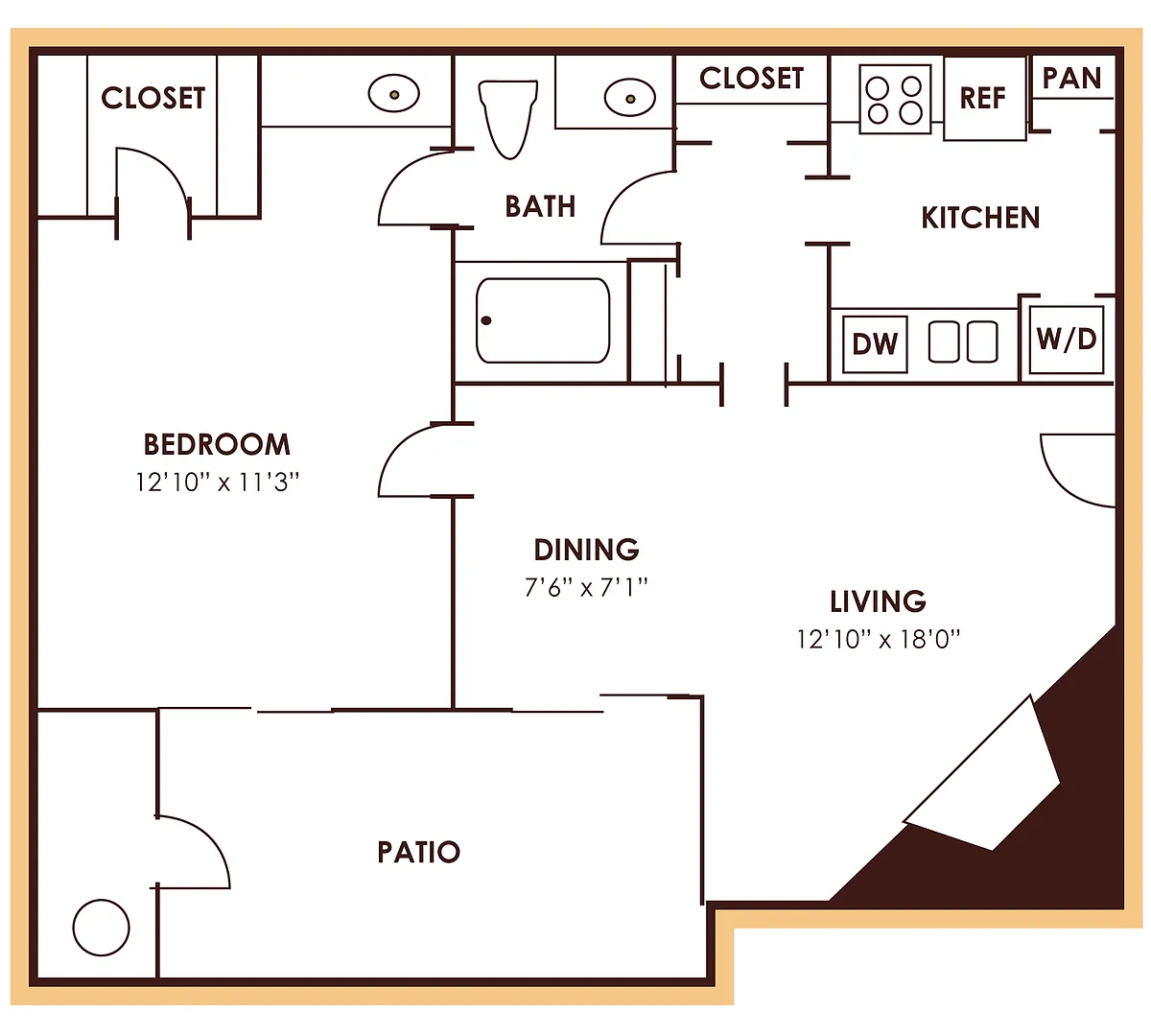 Floor plan B