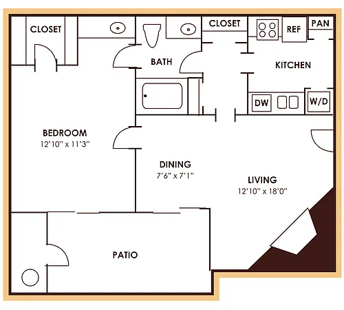 Floor plan B