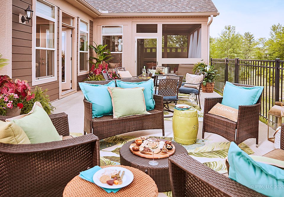 The Courtyards at The Heritage by Perfection Builders in Andover KS