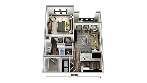 Floor plan A1