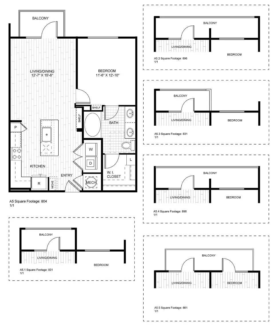 Floor plan A6