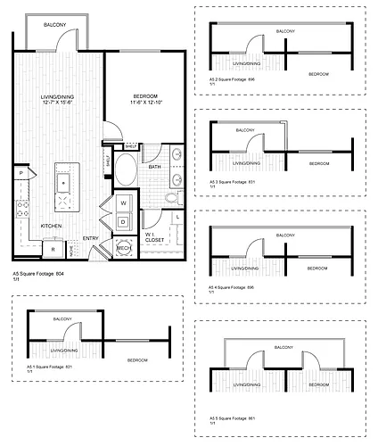 Floor plan A6