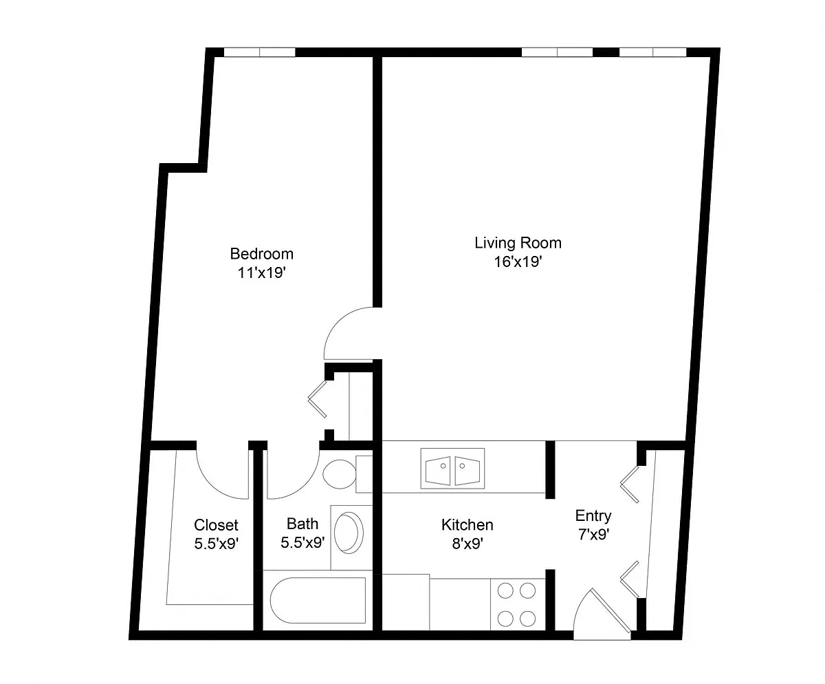 Floor plan The Lyndale