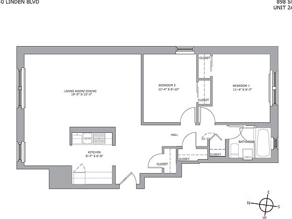 2nd image of 40 Linden Blvd APT 2A