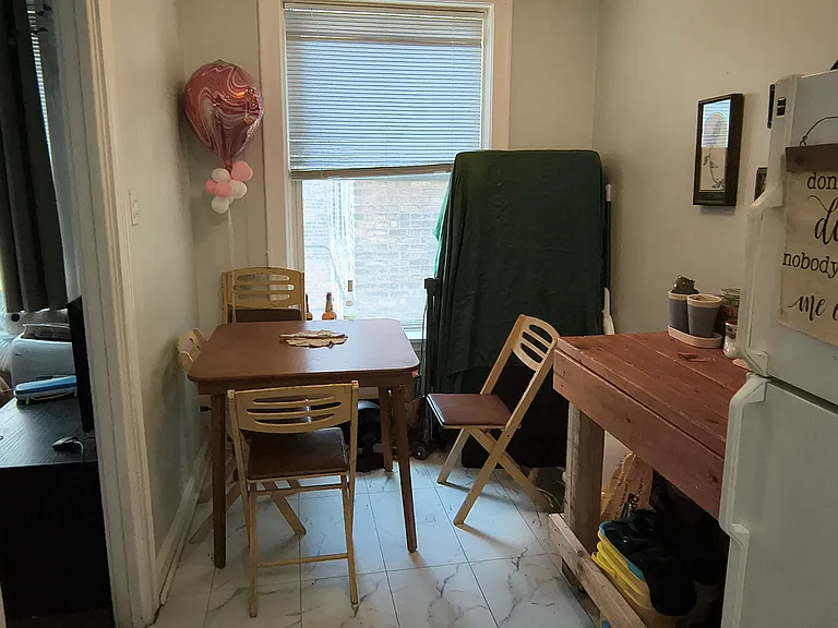 Eating area of kitchen