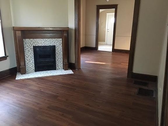 View from front door of LR/DR/Kitchen