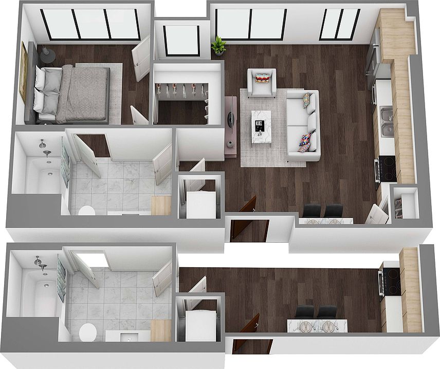 597 | B Floorplan | Finish 1