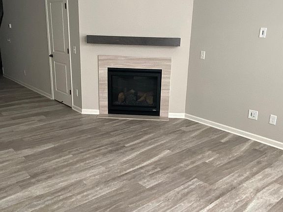 Living room with gas fireplace