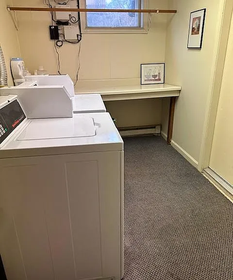 Shared laundry space