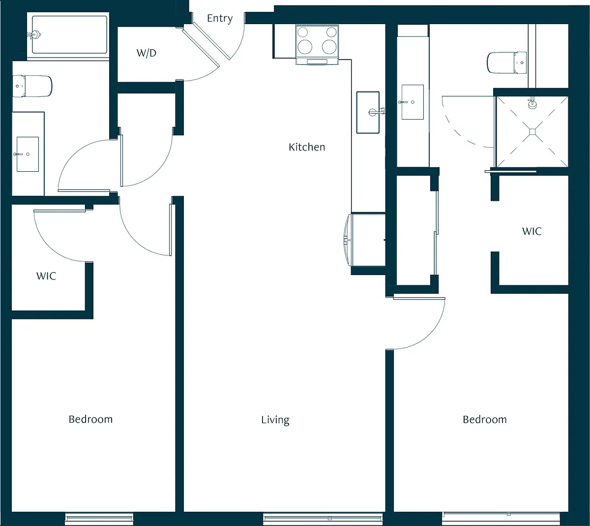 Floor plan B1 BMR