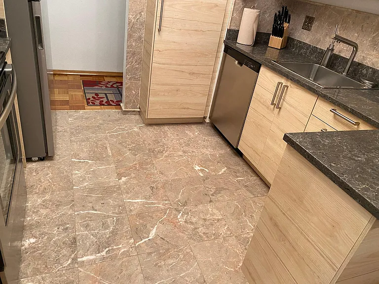 Marble floor
