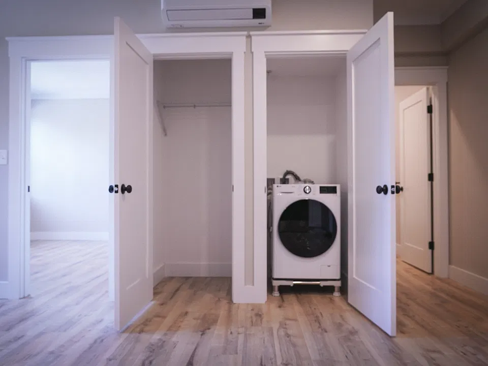 Wash and Dry combo in every unit!