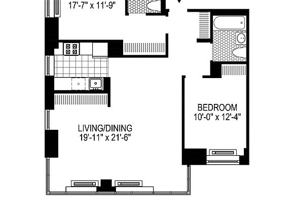 2nd image of 2 Gold St APT 26F