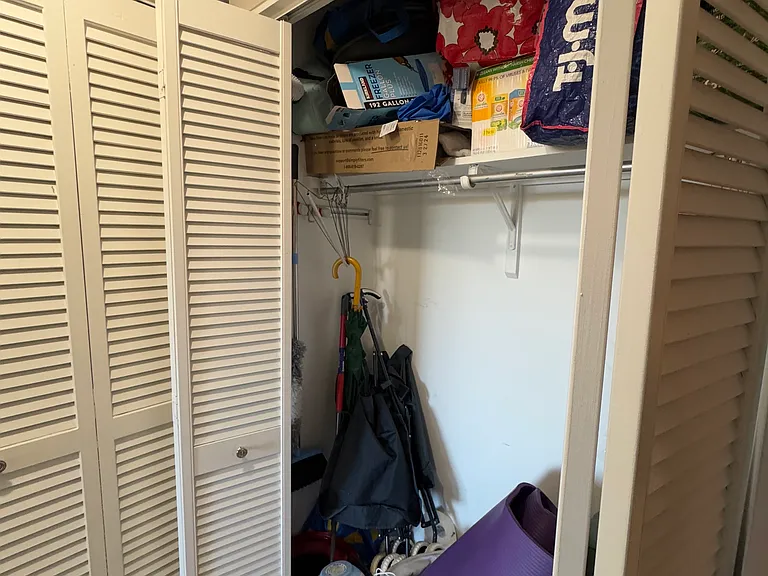 Hallway/coat closet.