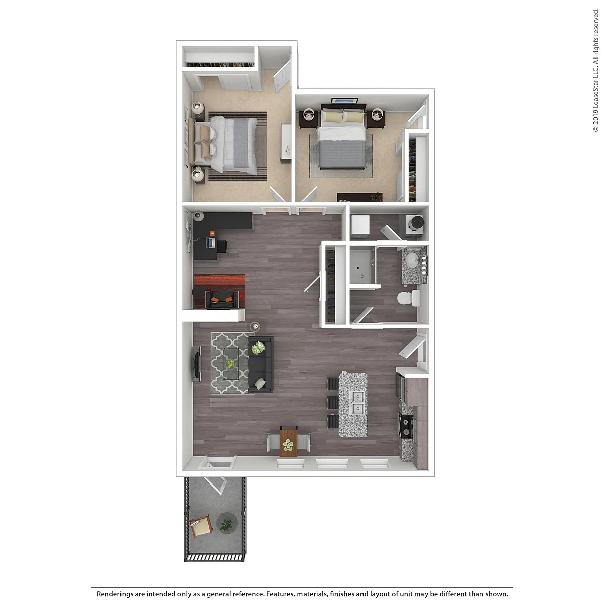 Floor plan MILTON 4