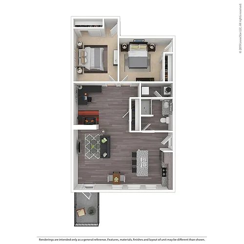 Floor plan MILTON 4