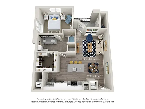 Floor plan A-8