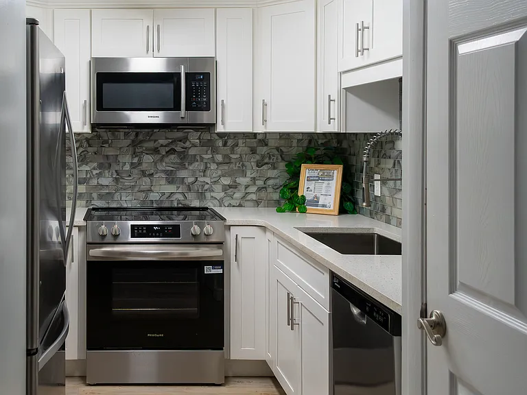 Includes a pantry for all your food items.
