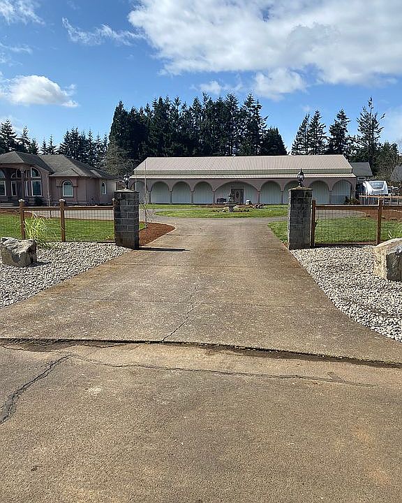 Driveway entrance