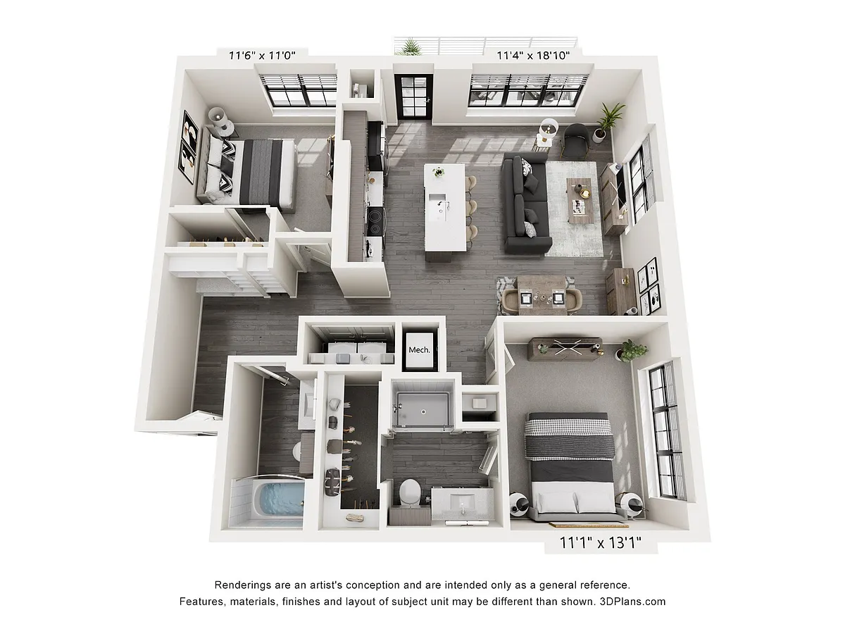 Floor plan Shamrock