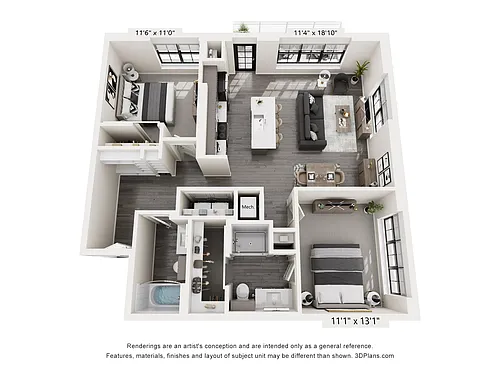 Floor plan Shamrock