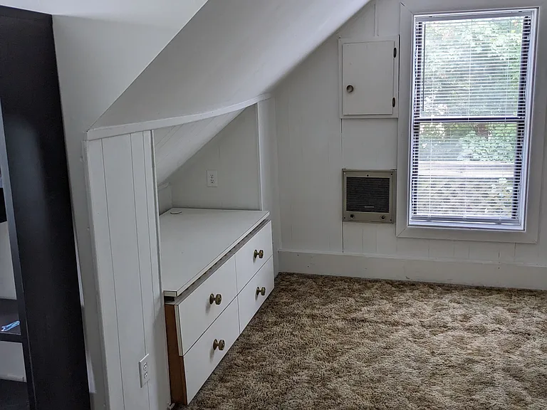 Third floor, rear bedroom