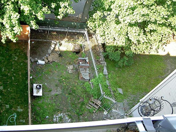 Yard from above