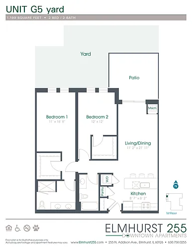 Floor plan G5 Yard