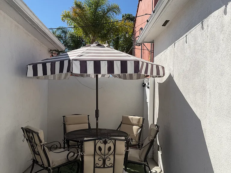 Shared Back Patio