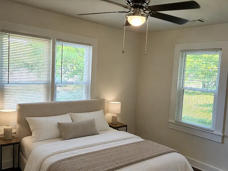 Small Bungalow Primary bedroom.