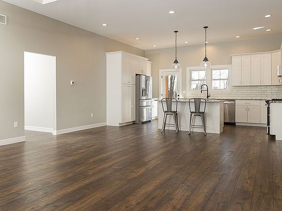 Large kitchen with island