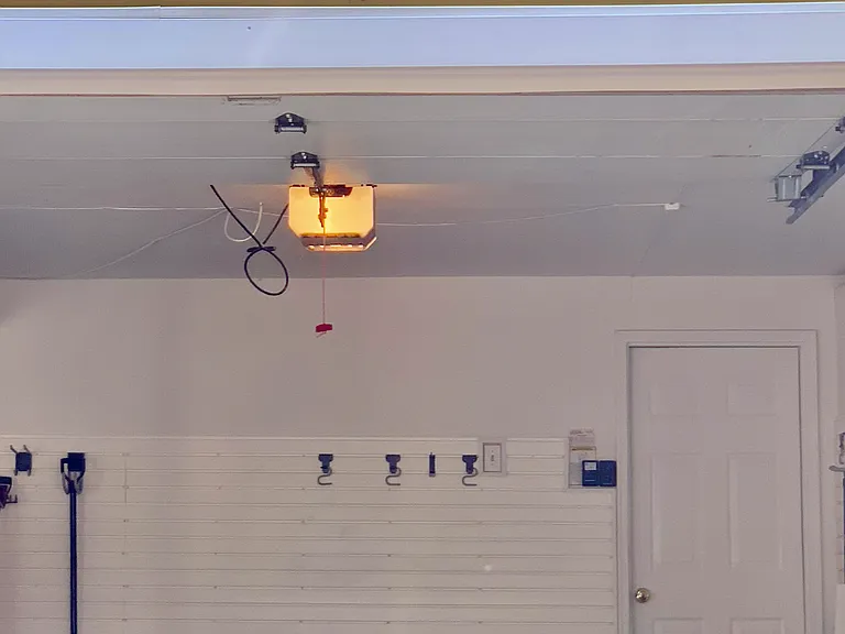 Garage fits two cars