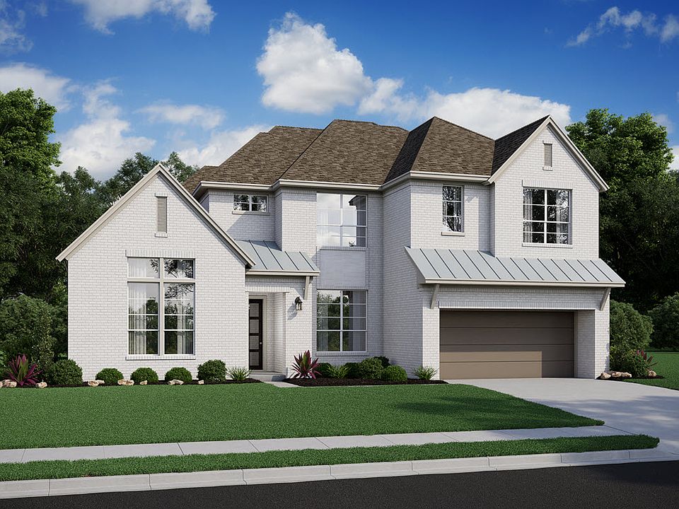 Barstow Elevation D Painted Brick