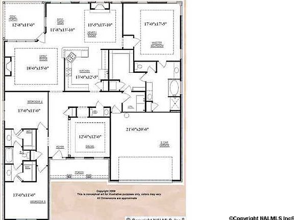 3rd image of 2611 Park Hampton Dr