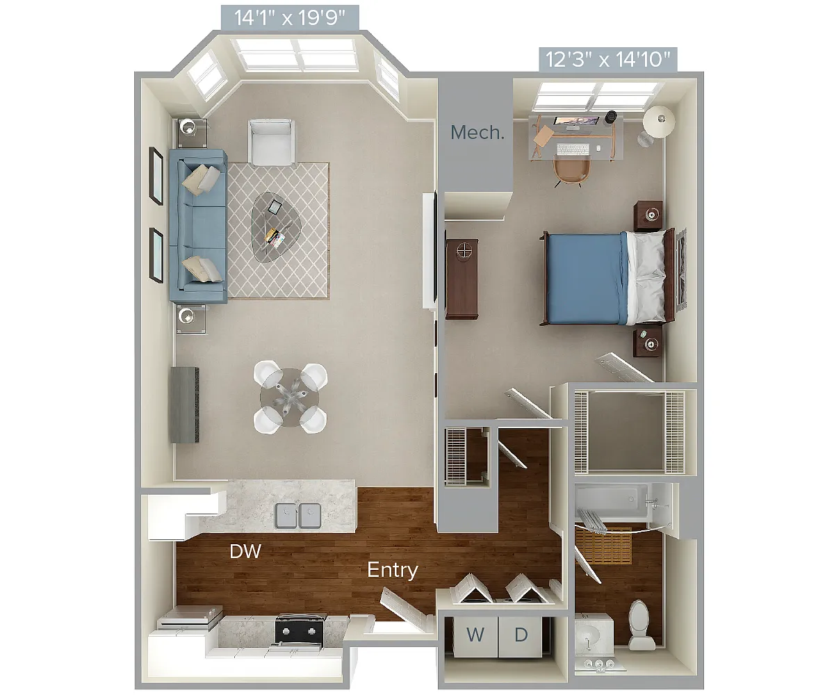 Floor plan Furnished-f-A2
