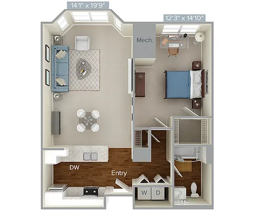 Floor plan Furnished-f-A2