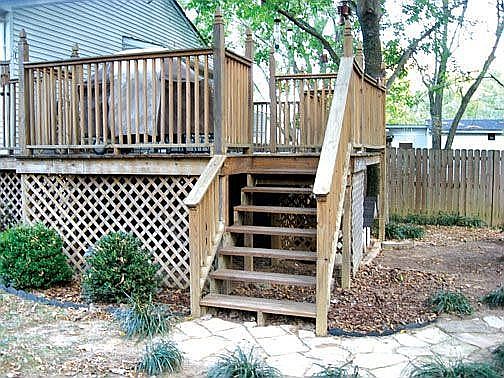 Large Shaded Deck