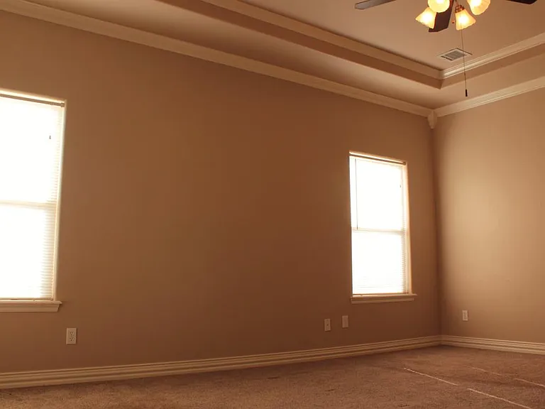 Master with Beautiful Ceiling Details