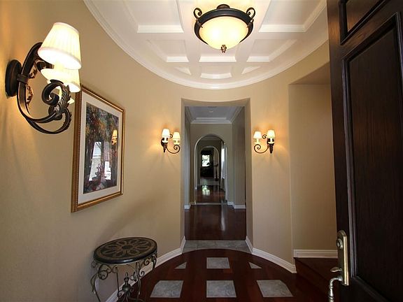 Formal Entrance-coffered ceiling