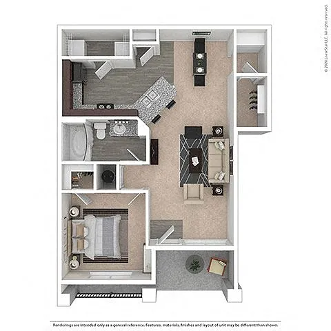Floor plan 1N -1O