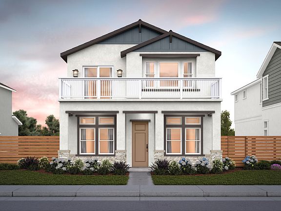 Plan 3 - Elevation A - Balcony